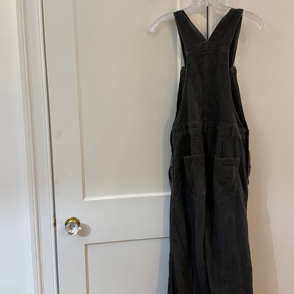 Aerie Charcoal Overalls - Picture 5 of 8